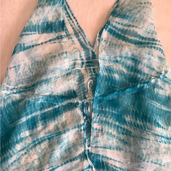 NWOT  Semi Sheer Swim Coverup Long - Picture 8 of 14